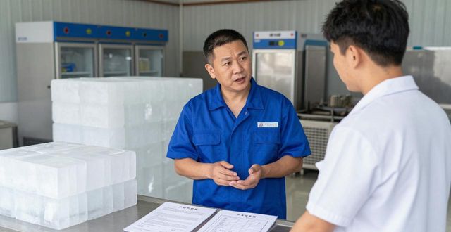 张家港冰块订购的秘密：夏天烧烤摊老板都在用的方法